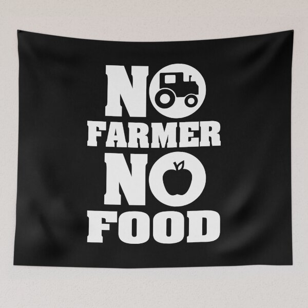 Item preview, No farmer no food designed and sold by nektarinchen.