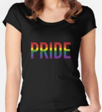 Pride, Gay Women's Fitted Scoop T-Shirt