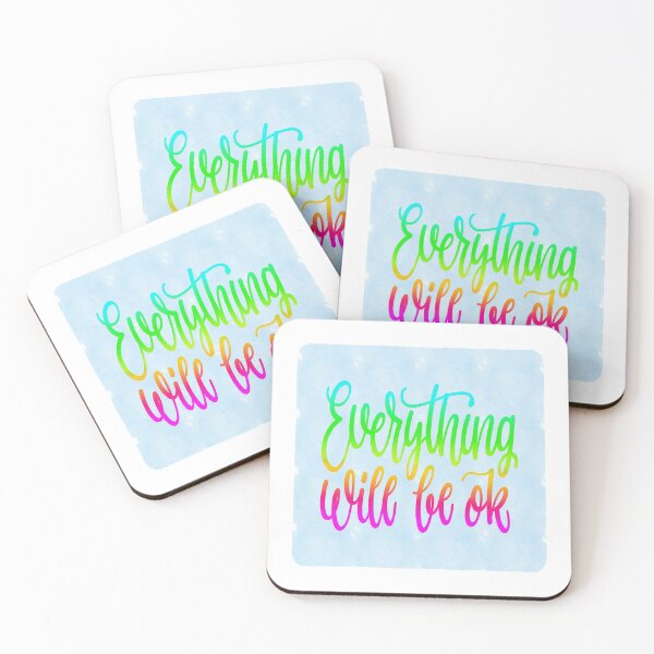 Item preview, Everything Will Be OK designed and sold by QuoteMan.
