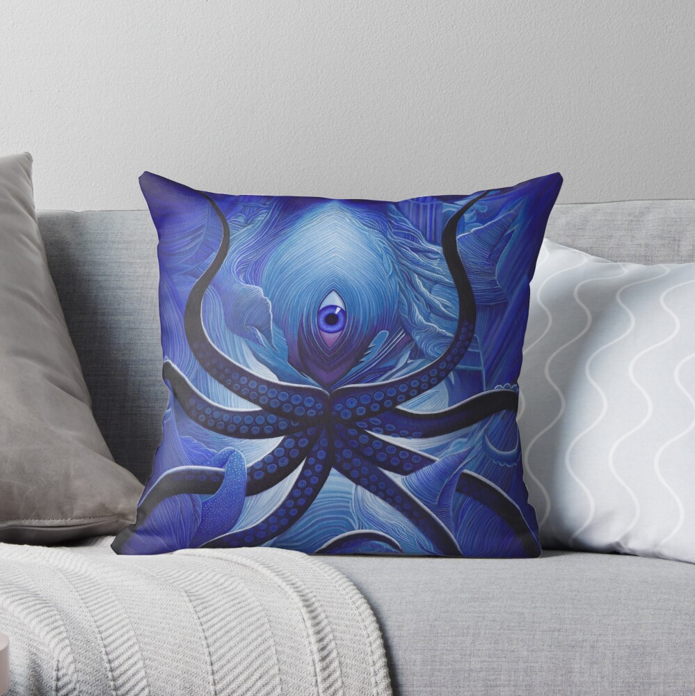 Cycloptopus Throw Pillow