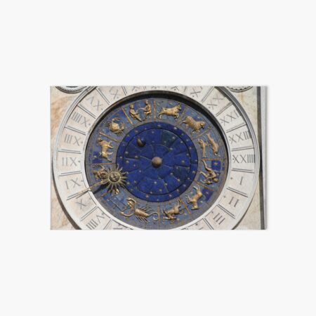 Horloge astronomique de Venise (Italie) Impression rigide