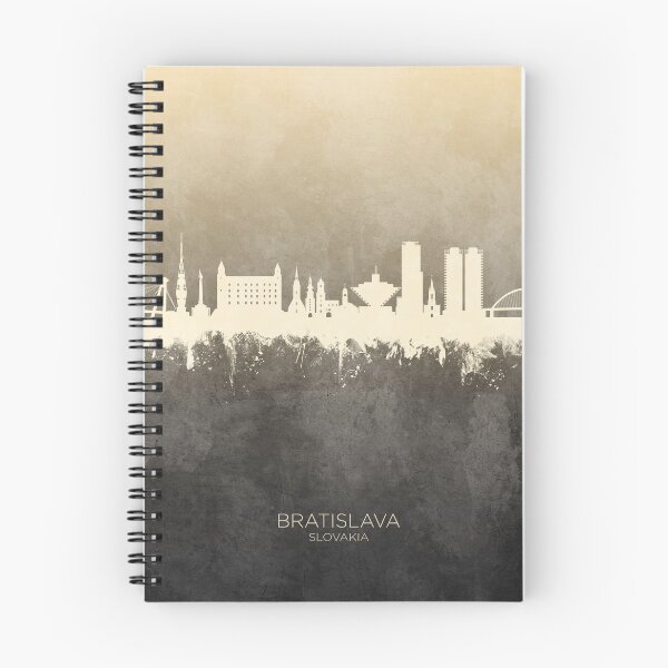 Item preview, Bratislava Slovakia Skyline designed and sold by ArtPrints.