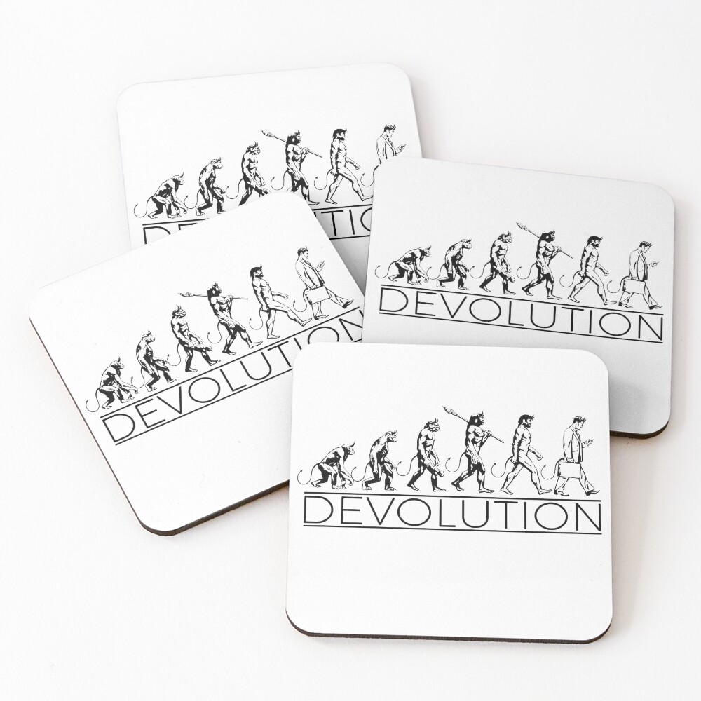 Item preview, Coasters (Set of 4) designed and sold by Deathrocktee.