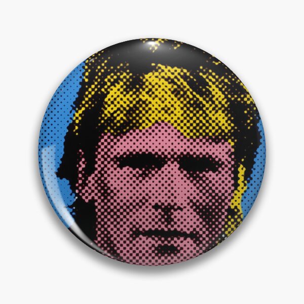 Item preview, Pop Art MacGyver in Blue Background designed and sold by OnlyPopArt.