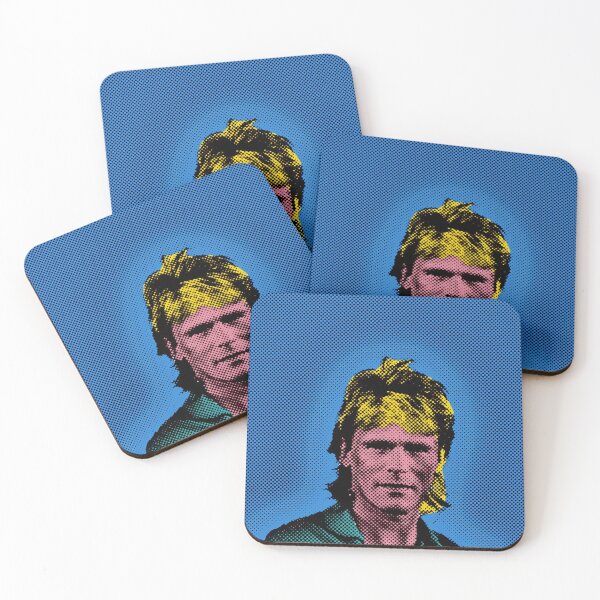 Item preview, Pop Art MacGyver in Blue Background designed and sold by OnlyPopArt.