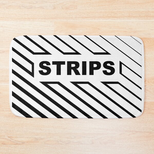 Item preview, strips black and white design designed and sold by IamNolmo.