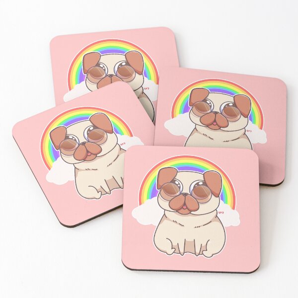 Item preview, Cute Pug -  The Glasses Dog designed and sold by ellione-loire.