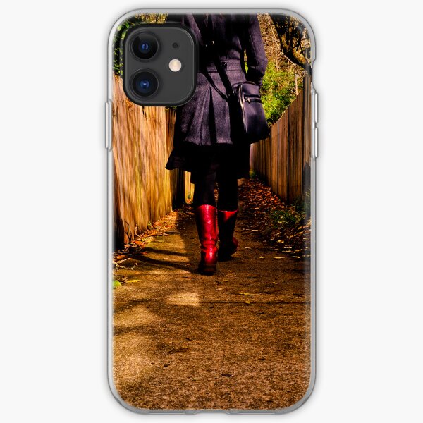 These boots are made for walking ... iPhone Soft Case