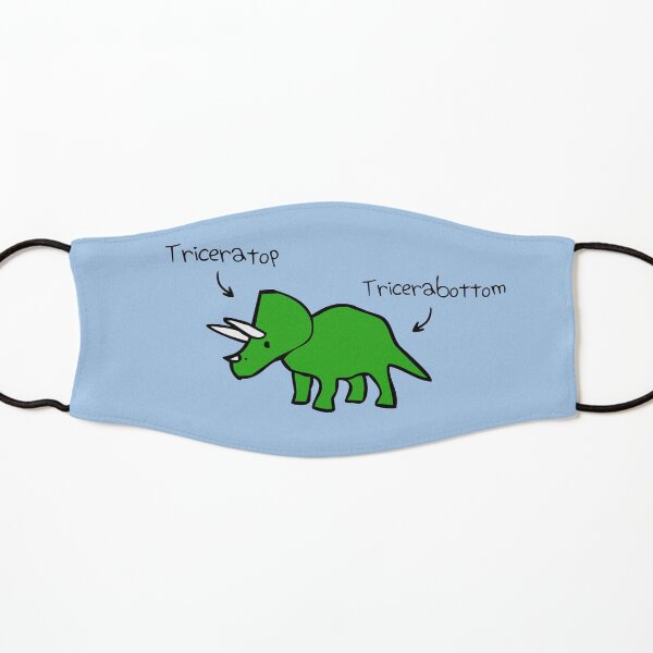 Triceratops Tricerabottom Kids Mask