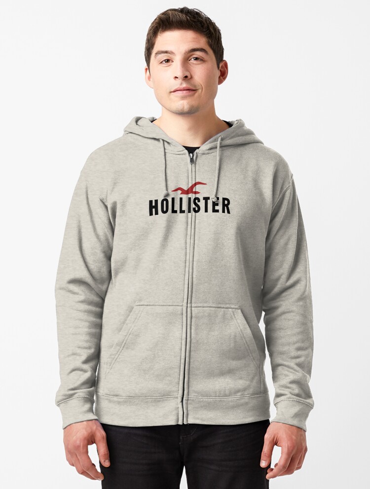 hollister hoodie zip