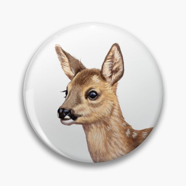 Item preview, Roe Deer fawn designed and sold by kokayart.