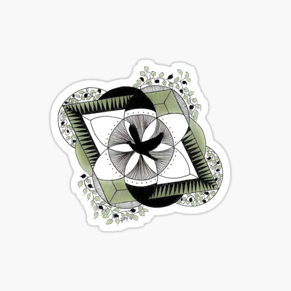 Shinrin-yoku Art - Forest Mystery Collection VI Sticker