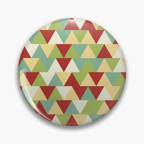 Aperçu de l'œuvre Triangles de Noël rétro créée et vendue par Sally Cummings.