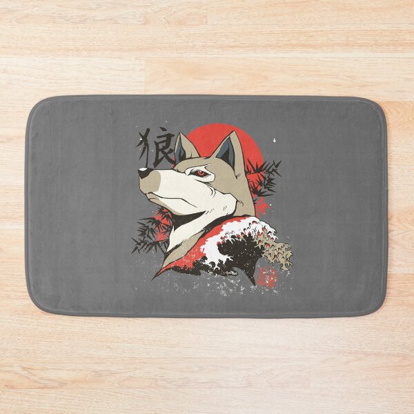 Item preview, Japanese wolf designed and sold by Vanditdesigns.