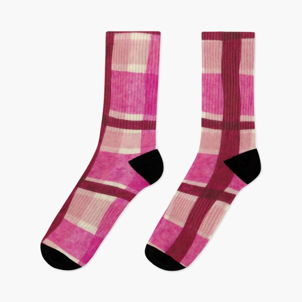 Item preview, Tissue Paper Plaid - Pink designed and sold by Sally Cummings.