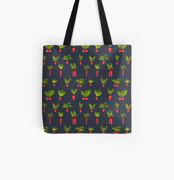 Radish Allover-Print Tote Bag