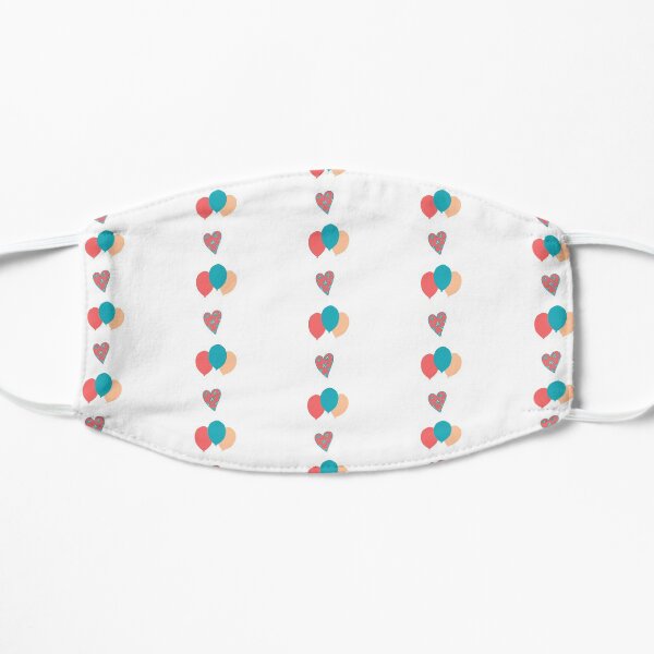 Balloons lifting a heart Mask