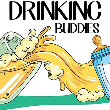 Drinking Buddies - 5” x 7” print