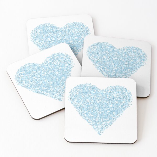 Item preview, flower love blue pattern design designed and sold by IamNolmo.