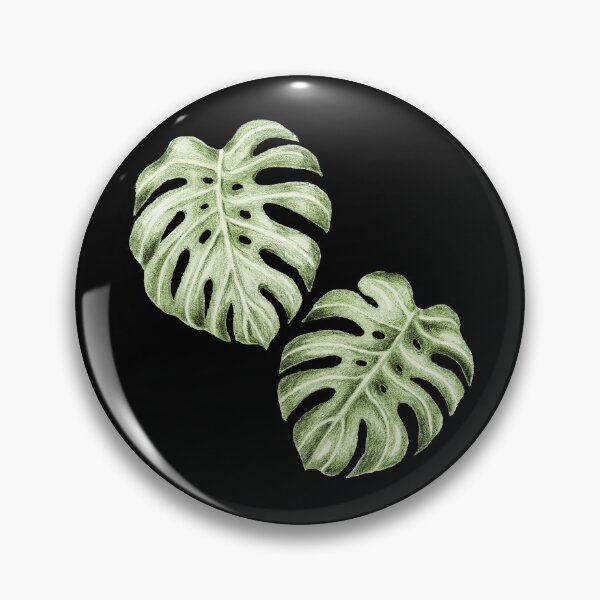 Item preview, Monstera Deliciosa Greenery Pattern designed and sold by Ivy Lily Art.