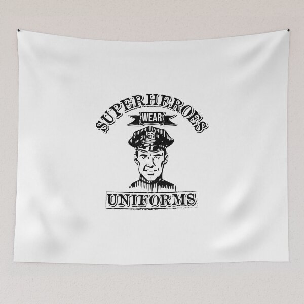 Item preview, Superheroes wear uniforms designed and sold by Cutebutfunny.