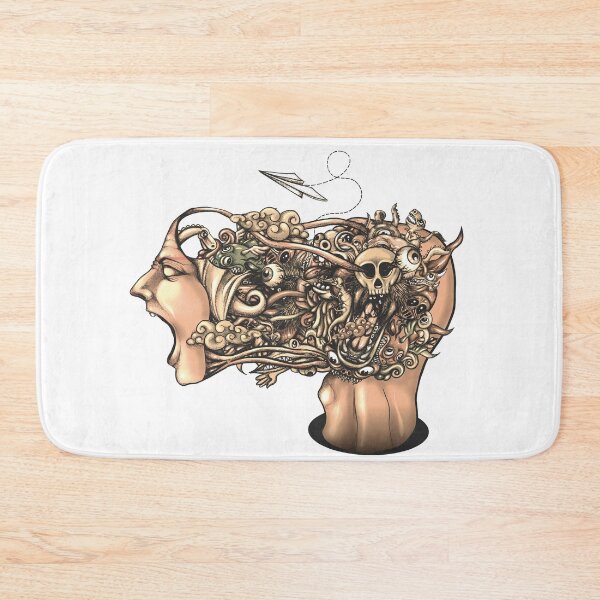 Item preview, Head Scream Doodle Flat designed and sold by fakeface.
