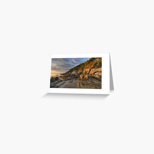 Morning Light at Yanakie Greeting Card