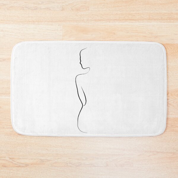 Item preview, Woman Silhouette Line Drawing - Ava Begins designed and sold by Melody Watson.