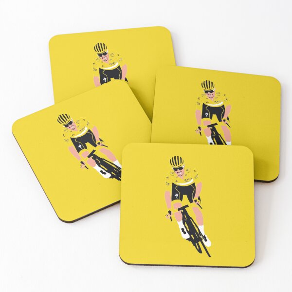 Julian Alaphilippe Tour de France 2 Coasters (Set of 4)