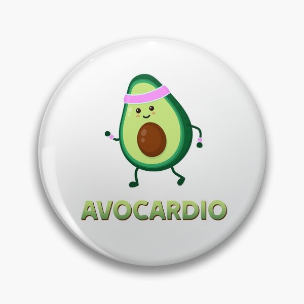 Item preview, Avocardio Avocado Fitness Workout designed and sold by JonasDesign.
