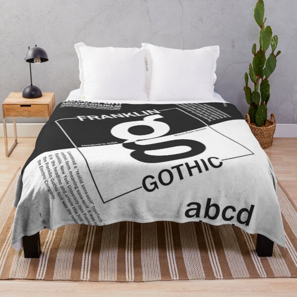 Gothic Throw Blanket