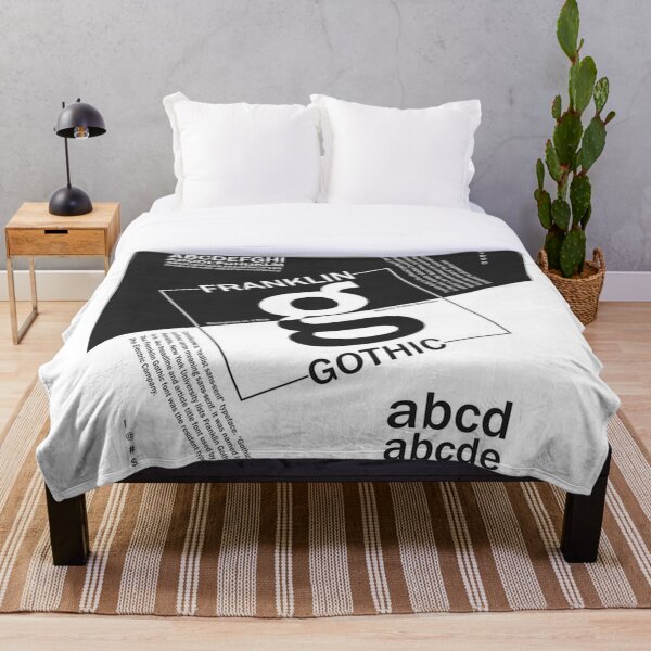 Gothic Throw Blanket