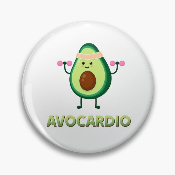 Item preview, Avocardio Avocado Fitness Workout designed and sold by JonasDesign.