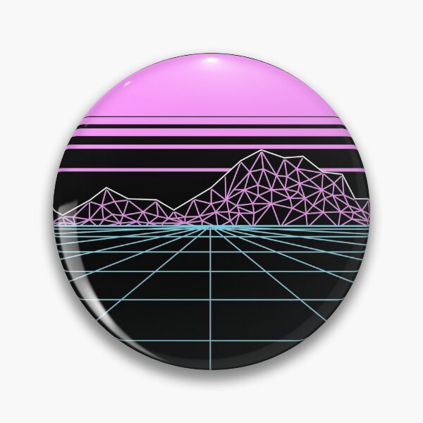 Item preview, Outran Synthwave Sunset Vaporwave Grid Aesthetic Gift designed and sold by VaporwaveAnime.