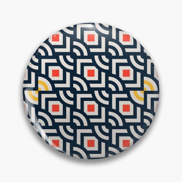 Item preview, Round Pegs Square Pegs - Navy Blue designed and sold by SilverPegasus.