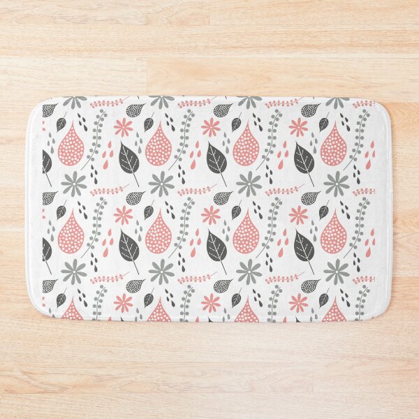 Item preview, Scandinavian Pink Floral Pattern designed and sold by krimons.