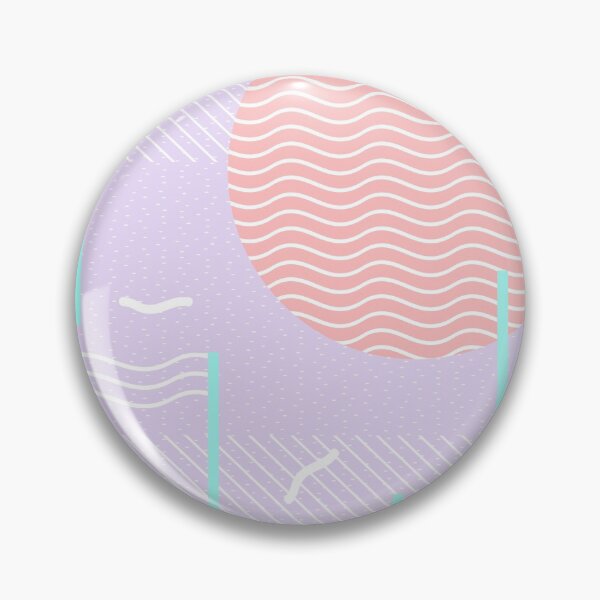 Item preview, Memphis Summer Lavender Waves designed and sold by SilverPegasus.