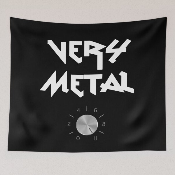Item preview, Very Metal designed and sold by Death Rock Tee.