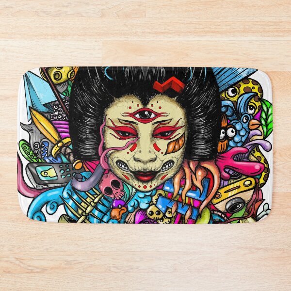 Item preview, Geisha Doodle designed and sold by fakeface.