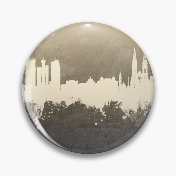 Item preview, Zagreb Croatia Skyline designed and sold by ArtPrints.