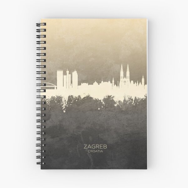 Item preview, Zagreb Croatia Skyline designed and sold by ArtPrints.