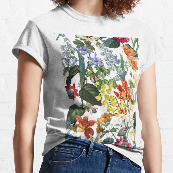 Vintage Flower T-Shirts For Sale | Redbubble