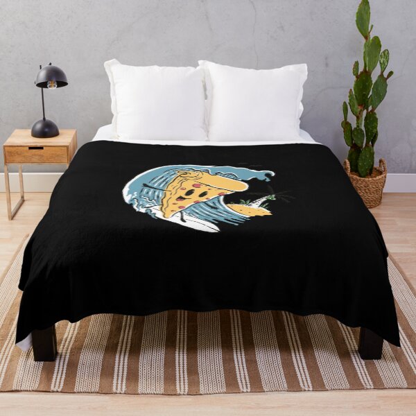 Item preview, Pizza surf surfing surfboard surfer designed and sold by JonasDesign.