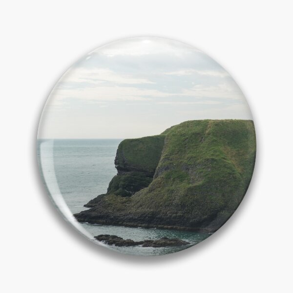 Item preview, Rough Green Cliffs - North Sea Coast Aberdeenshire Scotland designed and sold by Georgia Mizuleva.