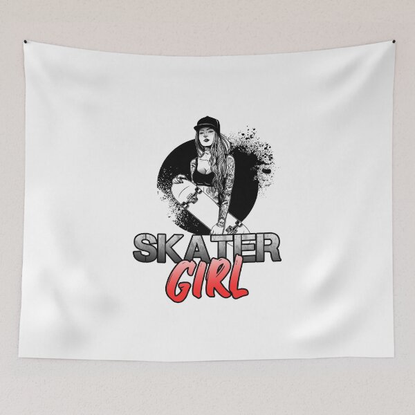 Item preview, Skater Girl Patinaje Skateboarding Skateboarding designed and sold by JonasDesign.