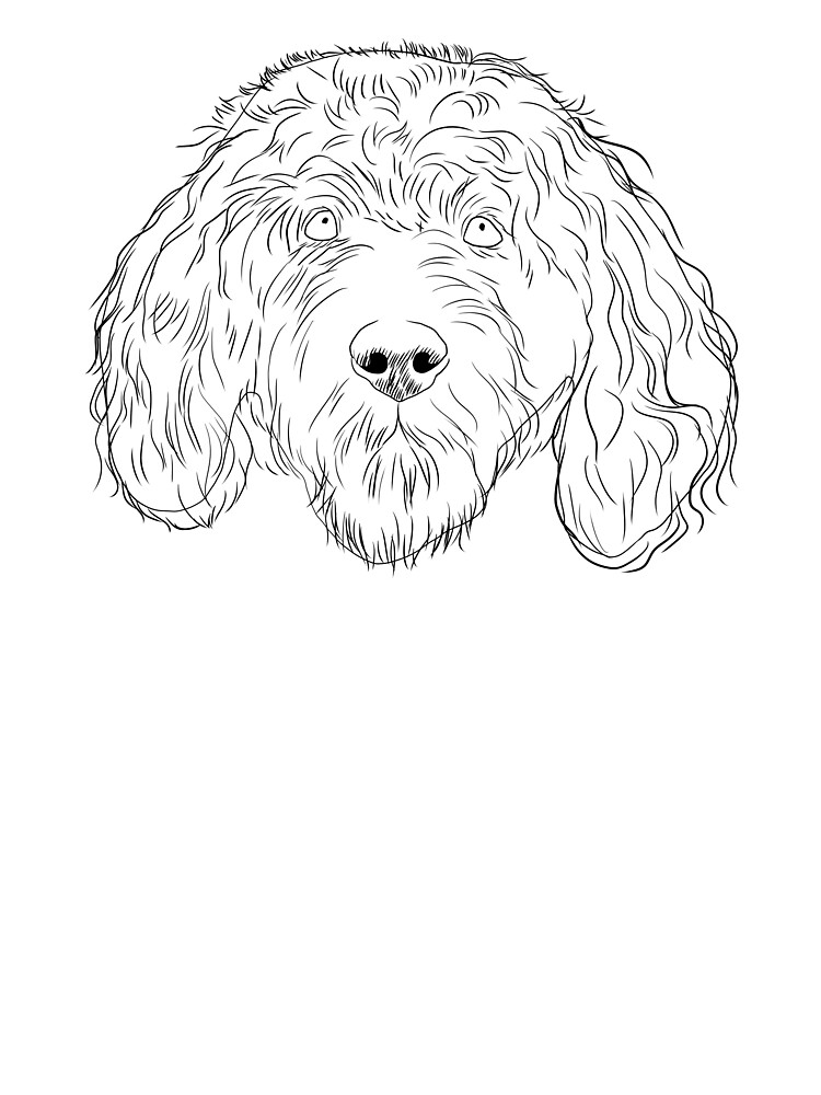 25+ Portuguese Water Dog Coloring Page Free Portuguese Water Dog Online Coloring Free