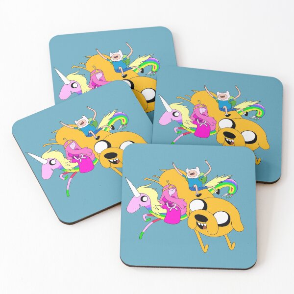 Adventure time Coasters (Set of 4)
