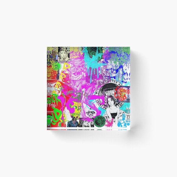 Item preview, Lucky Naka Collage Combat designed and sold by luckynakazawa.