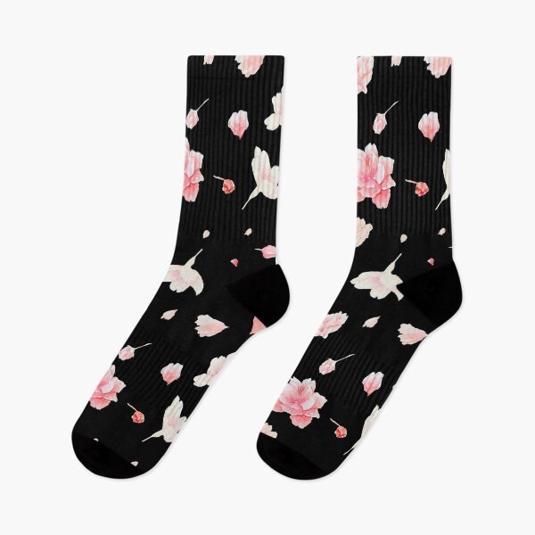 Item preview, Celebrate spring with sakura petals - Dark Background designed and sold by AlbinoSnowman.