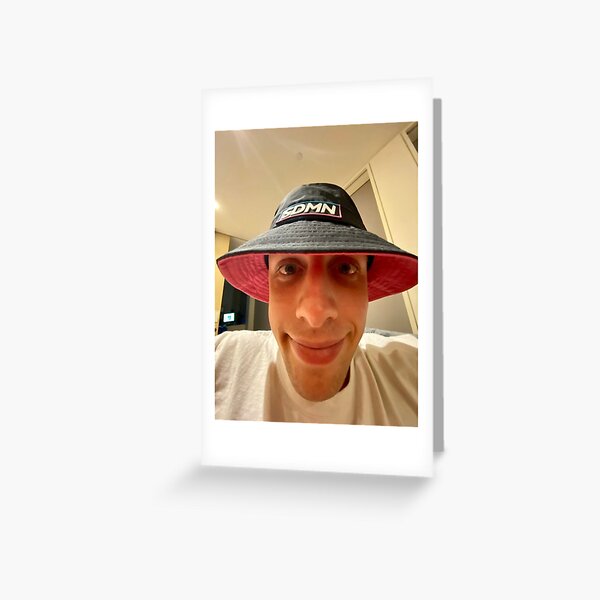 W2S Bucket Hat Greeting Card